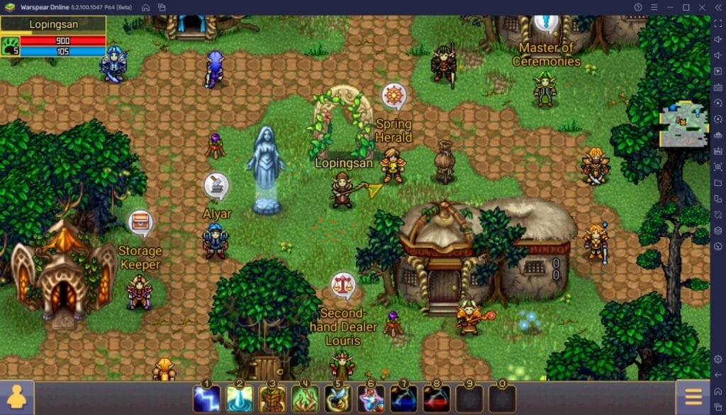 Warspear Online village