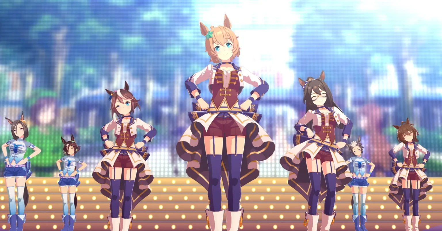 Umamusume: Pretty Derby — Le jeu de course de chevaux waifu qui cartonne sur Steam Umamusume Pretty Derby équipe