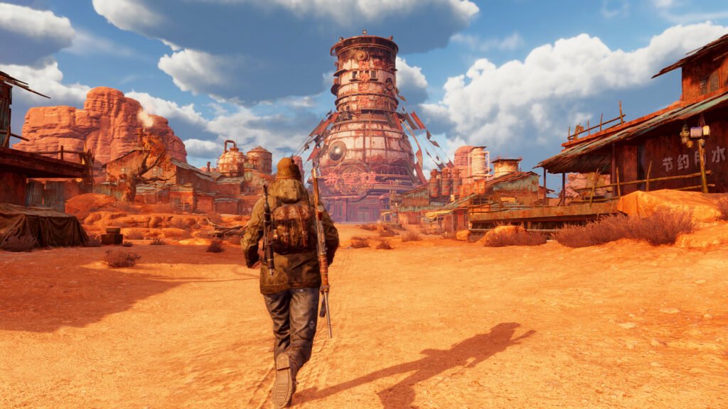 Ashfall desert