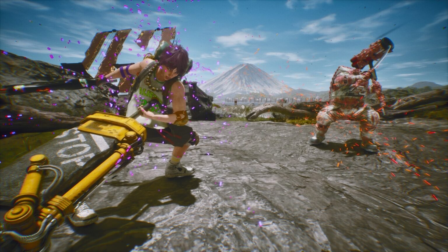 Let it Die Inferno combat