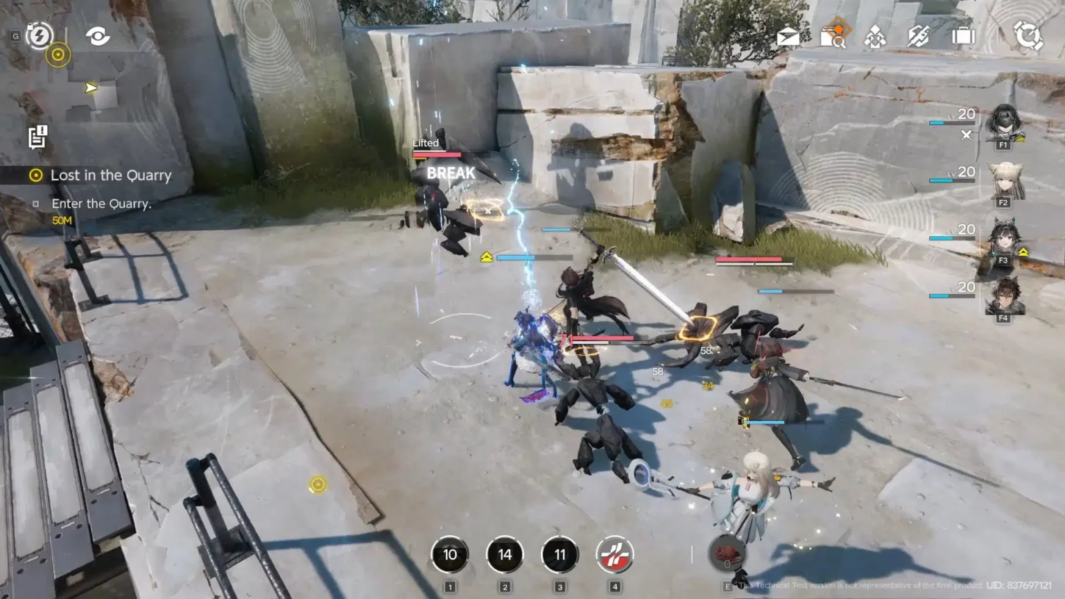 Arknights Enfield combat