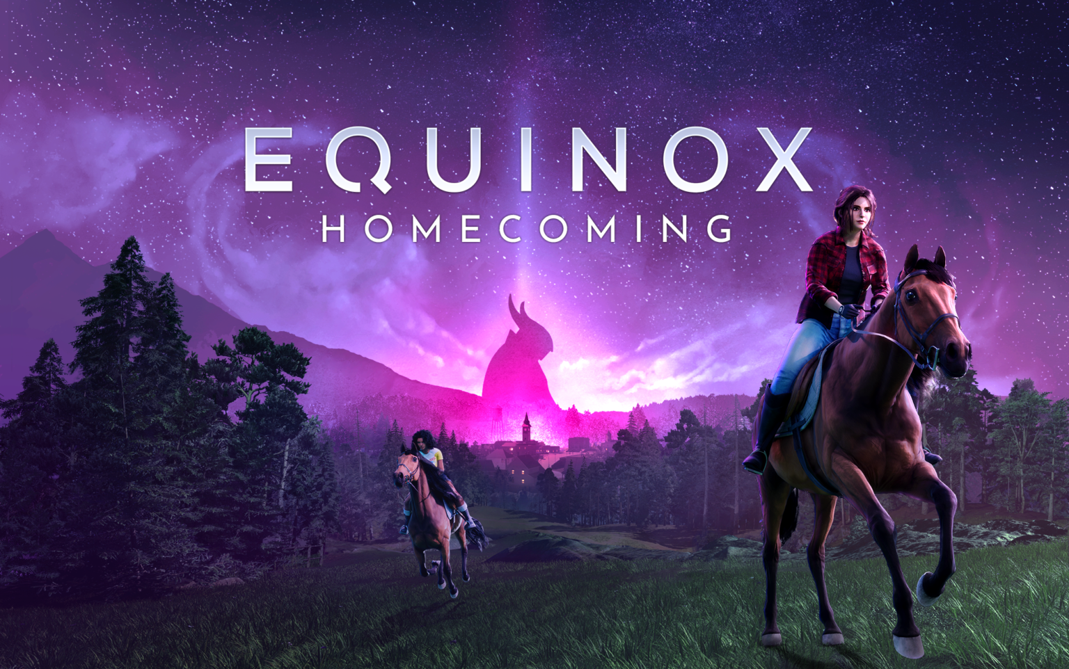 Equinox: Homecoming — Le MMORPG équestre qui mêle mystère occulte et exploration cosy Equinox Homecoming Logo