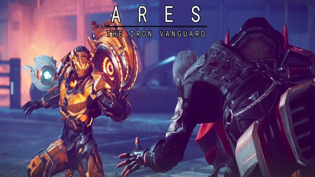 ARES The Iron Vanguard logo