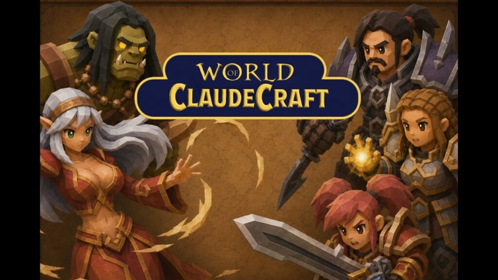 World of ClaudeCraft logo
